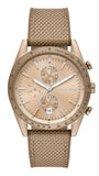  Shop Authentic Michael Kors Warren Chronograph Beige Dial Beige Nylon Strap Watch for Men - MK9145 - Luxxuri