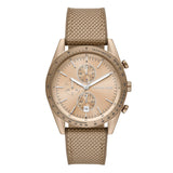 Shop Authentic Michael Kors Warren Chronograph Beige Dial Beige Nylon Strap Watch for Men - MK9145 - Luxxuri