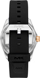  Shop Authentic Michael Kors Maritime Analog Green Dial Black Silicone Strap Watch for Men - MK9158 - Luxxuri