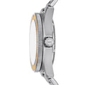 Michael Kors Maritime Analog Black Dial Silver Steel Strap Watch for Men - MK9161