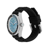  Shop Authentic Michael Kors Maritime Three Hand Blue Dial Black Silicone Strap Watch for Men - MK9167 - Luxxuri