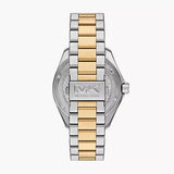  Shop Authentic Michael Kors Maritime Three-Hand Blue Dial Two Tone Steel Strap Watch for Men - MK9169 - Luxxuri