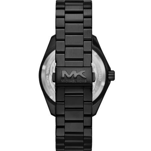  Shop Authentic Michael Kors Maritime Three Hand Black Dial Black Steel Strap Watch for Men - MK9181 - Luxxuri