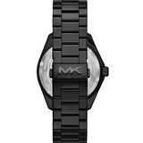  Shop Authentic Michael Kors Maritime Three Hand Black Dial Black Steel Strap Watch for Men - MK9181 - Luxxuri