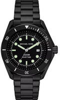  Shop Authentic Michael Kors Maritime Three Hand Black Dial Black Steel Strap Watch for Men - MK9181 - Luxxuri