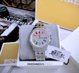  Shop Authentic Michael Kors Pilot Quartz Silver Dial Silver Steel Strap Watch For Women - MK7368 - Luxxuri