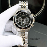  Shop Authentic Michael Kors Bayville Chronograph Black Dial Two Tone Steel Strap Watch For Women - MK8872 - Luxxuri