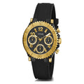  Shop Authentic Guess Cosmic Multifunction Black Dial Black Silicone Strap Watch For Women - GW0466L1 - Luxxuri