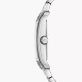  Shop Authentic Michael Kors Monroe Three Hand Silver Dial Silver Steel Strap Watch for Women - MKO1033 - Luxxuri