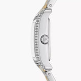  Shop Authentic Michael Kors Three-Hand White Dial Two Tone Steel Strap Watch for Women - MKO1035 - Luxxuri