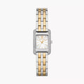  Shop Authentic Michael Kors Three-Hand White Dial Two Tone Steel Strap Watch for Women - MKO1035 - Luxxuri