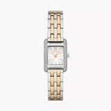  Shop Authentic Michael Kors Three-Hand White Dial Two Tone Steel Strap Watch for Women - MKO1035 - Luxxuri