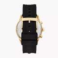 Michael Kors Berkley Chronograph Black Dial Black Rubber Strap  Watch for Men - MKO1038