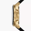 Michael Kors Berkley Chronograph Black Dial Black Rubber Strap  Watch for Men - MKO1038