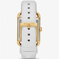  Shop Authentic Michael Kors Petite Quartz White Dial White Leather Strap Watch for Women - MKO1059 - Luxxuri