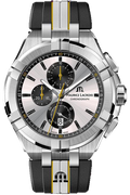  Shop Authentic Maurice Lacroix Aikon Chronograph King of the Court Limited Edition Silver Dial Grey Rubber Strap Watch for Men - AI1018-TT030-130-K - Luxxuri