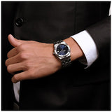  Shop Authentic Maurice Lacroix Aikon Date Blue Dial Silver Steel Strap Watch for Men - AI1108-SS002-430-1 - Luxxuri