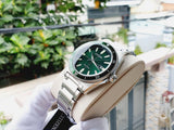  Shop Authentic Citizen Eco Drive Vintage Green Dial Silver Steel Strap Watch For Men - AW1598-70X - Luxxuri