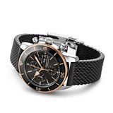  Shop Authentic Breitling Superocean Heritage Chronograph 44 Black Dial Black Mesh Bracelet Watch for Men - U13313121B1S1 - Luxxuri