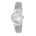  Shop Authentic Gucci Diamantissima Quartz Diamonds Mother of Pearl Dial Silver Mesh Bracelet Watch for Women - YA141504 - Luxxuri