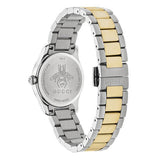  Shop Authentic Gucci G Timeless Quartz Mother of Pearl Blue Dial Two Tone Steel Strap Watch For Women - YA1265011 - Luxxuri