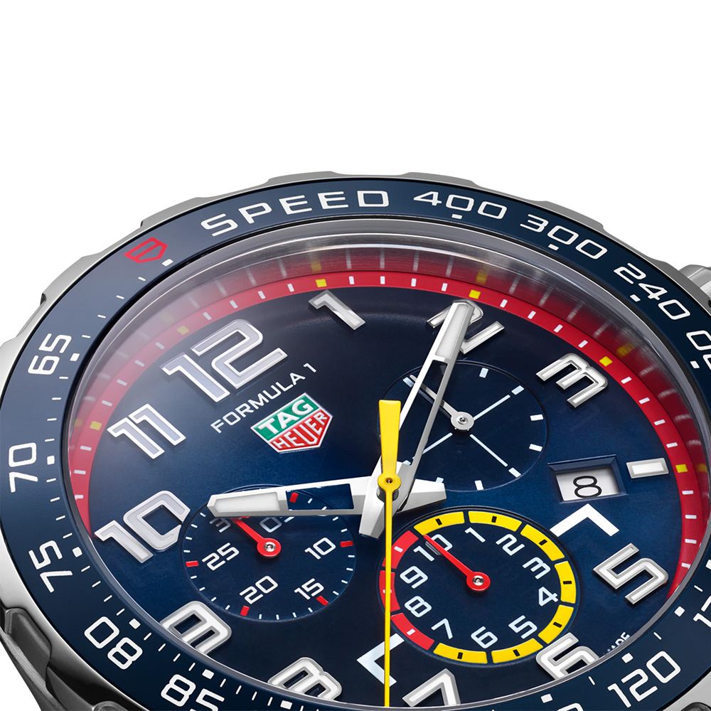  Shop Authentic Tag Heuer Formula 1 Aston Martin Red Bull Racing Blue Dial Silver Steel Strap Watch for Men - CAZ101AB.BA0842 - Luxxuri