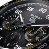  Shop Authentic Tag Heuer Carrera x Porsche Automatic Chronograph Black Dial Black Nylon Strap Watch for Men - CBN2A1H.FC6512 - Luxxuri