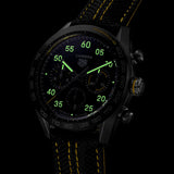 Shop Authentic Tag Heuer Carrera x Porsche Automatic Chronograph Black Dial Black Nylon Strap Watch for Men - CBN2A1H.FC6512 - Luxxuri