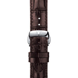  Shop Authentic Tissot T Classic Ballade Powermatic 80 Lady Silver Dial Brown Leather Strap Watch For Women - T108.408.26.037.00 - Luxxuri