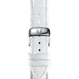  Shop Authentic Tissot Couturier Lady Silver Dial White Leather Strap Watch For Women - T035.210.16.011.00 - Luxxuri