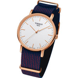  Shop Authentic Tissot T Classic Everytime Medium White Dial Two Tone NATO Strap Watch for Men - T109.410.38.031.00 - Luxxuri