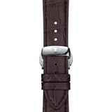  Shop Authentic Tissot Gentleman Powermatic 80 Silicium Black Dial Brown Leather Strap Watch For Men - T127.407.16.051.01 - Luxxuri