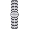 Tissot Luxury Powermatic 80 Anthracite Grey Dial Silver Steel Strap Watch For Men - T086.407.11.061.10