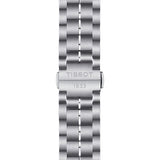 Shop Authentic Tissot T Classic Luxury Powermatic 80 White Dial Silver Steel Strap Watch For Men - T086.408.11.016.00 - Luxxuri