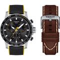  Shop Authentic Tissot T Sport Supersport Chrono Tour De France Black Dial Black Nylon Strap Watch for Men - T125.617.17.051.00 - Luxxuri