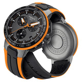  Shop Authentic Tissot T Race Cycling Chronograph Black Dial Two Tone Rubber Strap Watch For Men - T111.417.37.441.04 - Luxxuri