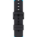 Tissot T Race Cycling Chronograph Black Dial Two Tone Rubber Strap Watch For Men - T111.417.37.441.05