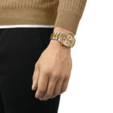  Shop Authentic Tissot T Sport Chrono XL Classic Gold Dial Two Tone Steel Strap Watch for Men - T116.617.22.021.00 - Luxxuri