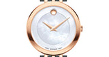  Shop Authentic Movado Esperanza Mother of Pearl Dial Two Tone Steel Strap Watch For Women - 0607114 - Luxxuri