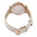 Movado Museum 70th Anniversary Special Edition White Dial White Leather Strap Watch For Women - 0607139