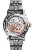  Shop Authentic Fossil Townsman Automatic Skeleton White Dial Two Tone Steel Strap Watch for Men - ME3075 - Luxxuri