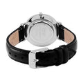 Shop Authentic Daniel Wellington Petite Sheffield Black Dial Black Leather Strap Watch For Women - DW00100180 - Luxxuri