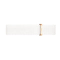  Shop Authentic Daniel Wellington Classic Petite Dover Black Dial White NATO Strap Watch For Women - DW001000314 - Luxxuri