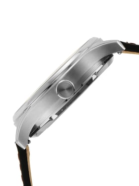  Shop Authentic Fossil Forrester Luggage Automatic Skeleton Blue Dial Brown Leather Strap Watch for Men - ME3179 - Luxxuri