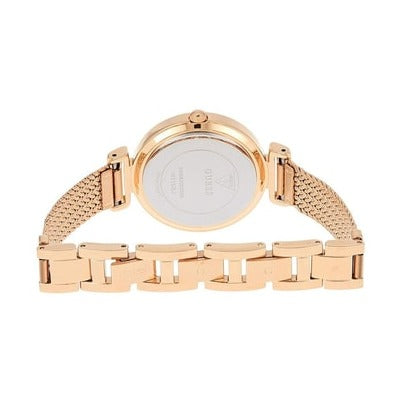  Shop Authentic Guess Monroe Silver Dial Rose Gold Steel Strap Watch For Women - W1152L3 - Luxxuri