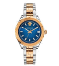  Shop Authentic Versace Hellenyium Blue Dial Two Tone Steel Strap Watch for Women - V12060017 - Luxxuri