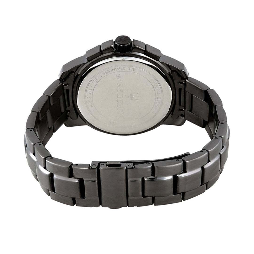  Shop Authentic Maserati Successo Chronograph Blue Dial Black Steel Strap Watch For Men - R8873621005 - Luxxuri