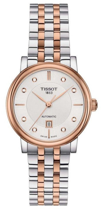  Shop Authentic Tissot T Classic Carson Premium Diamonds White Dial Two Tone Steel Strap Watch for Women - T122.207.22.036.00 - Luxxuri