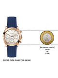  Shop Authentic Guess Eclipse White Dial Blue Rubber Strap Watch for Women - GW0315L2 - Luxxuri