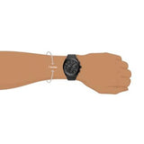  Shop Authentic Fossil Everett Chronograph Black Dial Black Steel Strap Watch for Men - FS5797 - Luxxuri